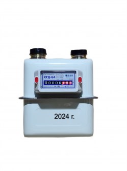 Счетчик газа СГД-G4ТК с термокорректором (вход газа левый, 110мм, резьба 1 1/4") г. Орёл 2024 год выпуска Сибай